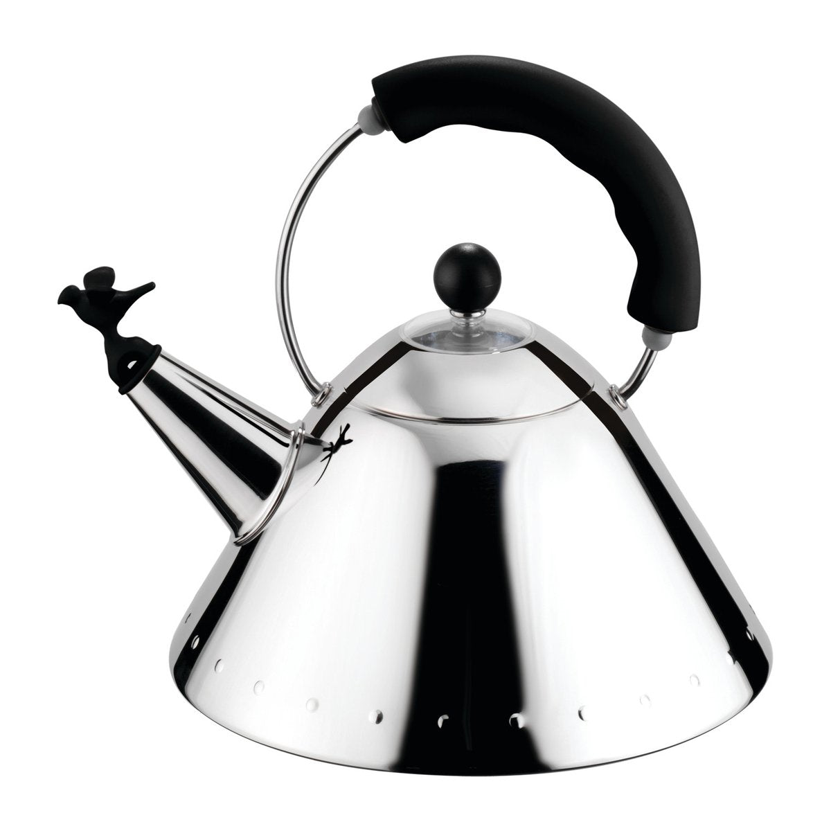 Alessi Alessi 9093 vattenkokare Svart-fågel