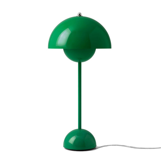 &Tradition FlowerPot VP3 Tischleuchte Signal green