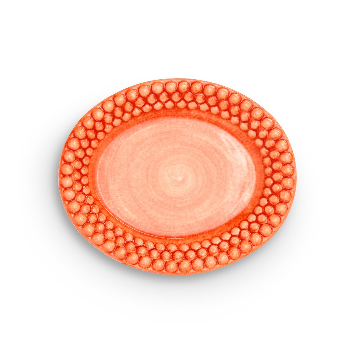 Mateus Bubbles oval tallrik 20 cm Orange