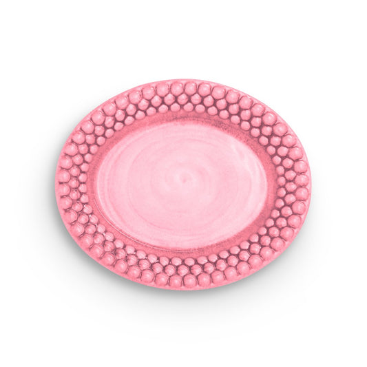 Mateus Bubbles oval tallrik 20 cm Rosa