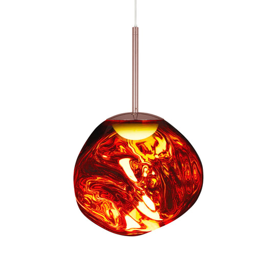 Tom Dixon Melt Pendelleuchte mini LED Kupfer