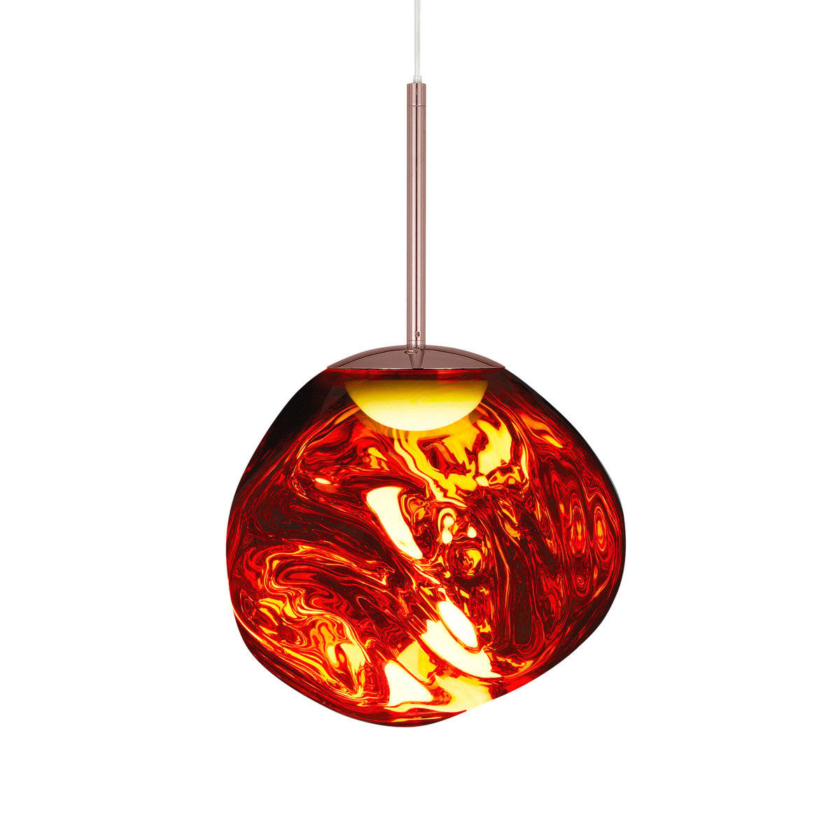 Tom Dixon Melt Pendelleuchte mini LED Kupfer