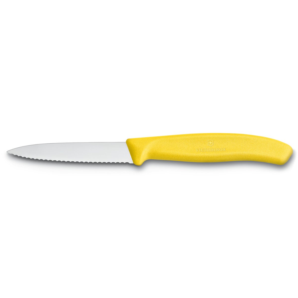 Victorinox Swiss Classic Gemüse-/Schälmesser gezahnt 8cm Gelb