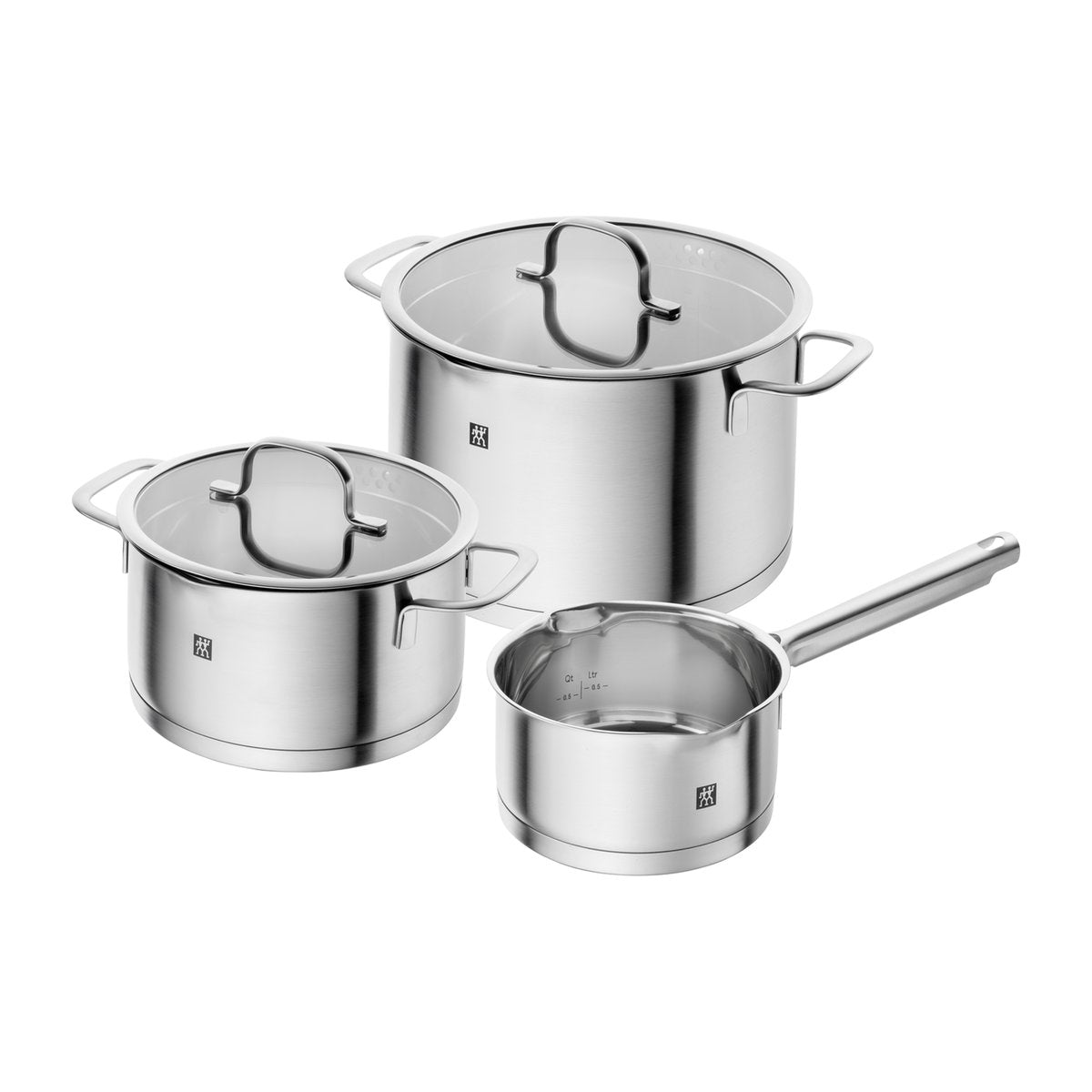 Zwilling Zwilling TrueFlow grytset 3 delar Silver