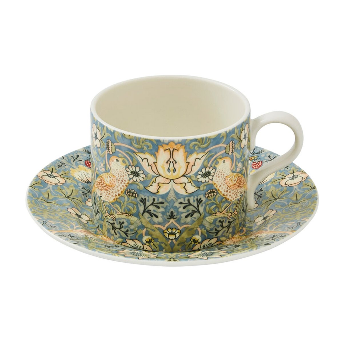 Spode Strawberry Thief Teetasse  28cl Multi