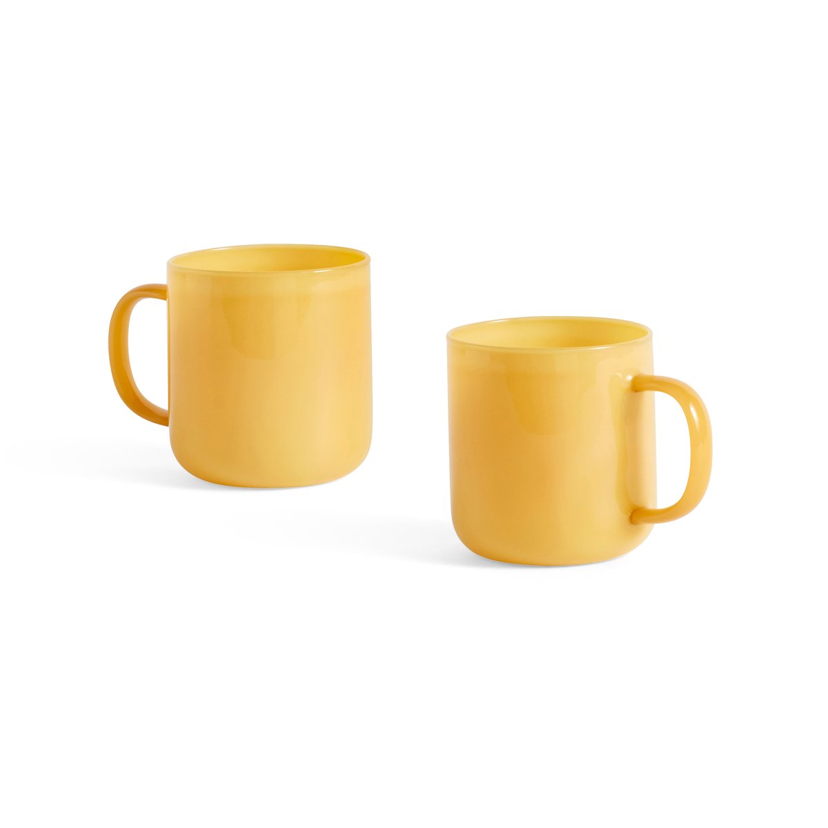 HAY Borosilicate Tasse 30cl 2er Pack Jade yellow