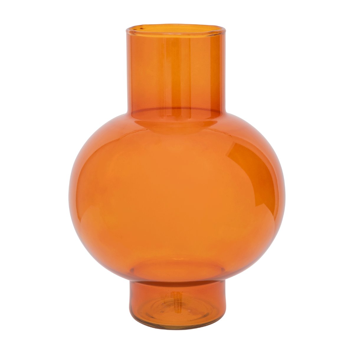 URBAN NATURE CULTURE Tummy A Vase 24cm Orange rust