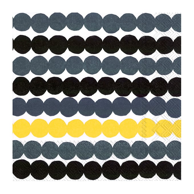 Marimekko Räsymatto servett 33x33 cm 20-pack Gul