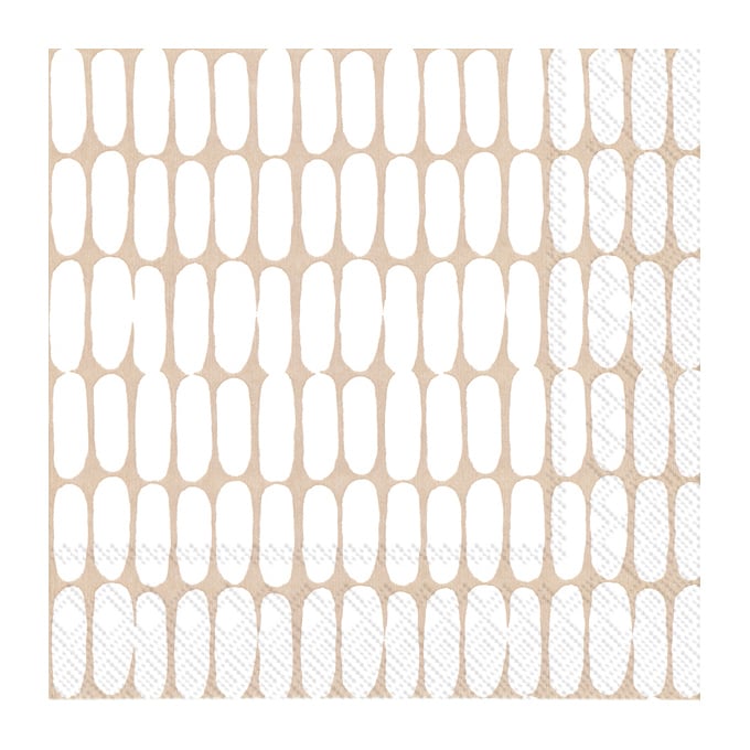 Marimekko Alku servett 33x33 cm 20-pack Cream