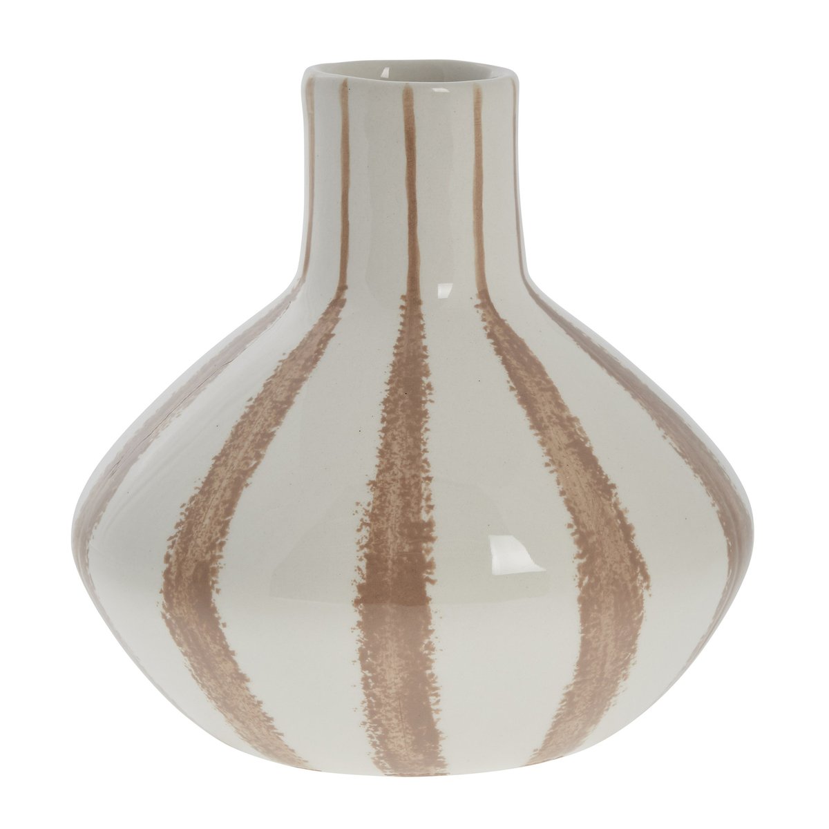 Lene Bjerre Anivia Vase 17cm Goldbraun