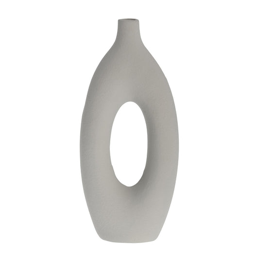 Lene Bjerre Catia Vase 33cm Silvergrau