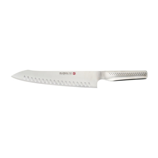 Global Global GN-003 Kockkniv Oriental olivslipad 26 cm Rostfritt stål