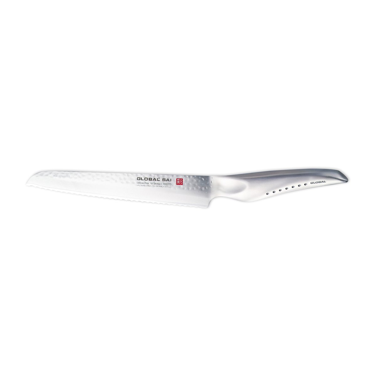 Global Global SAI-M04 Brödkniv 17 cm Rostfritt stål