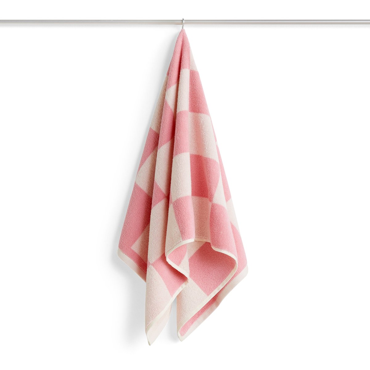 HAY Check Handtuch 50 x 100cm Pink