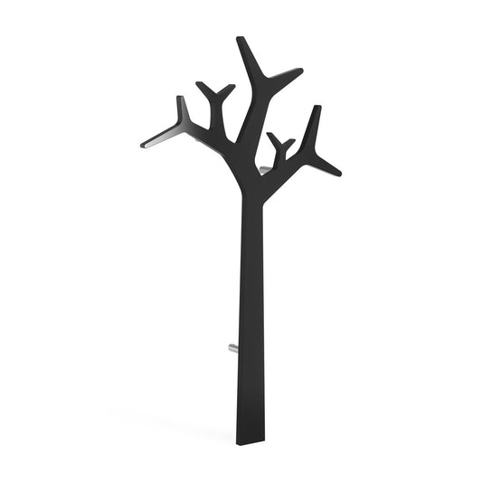 Swedese Tree Kleiderhaken Wand 134cm Schwarz