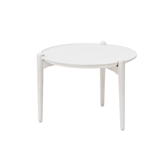 Design House Stockholm Aria Beistelltisch niedrig 37cm Weiß