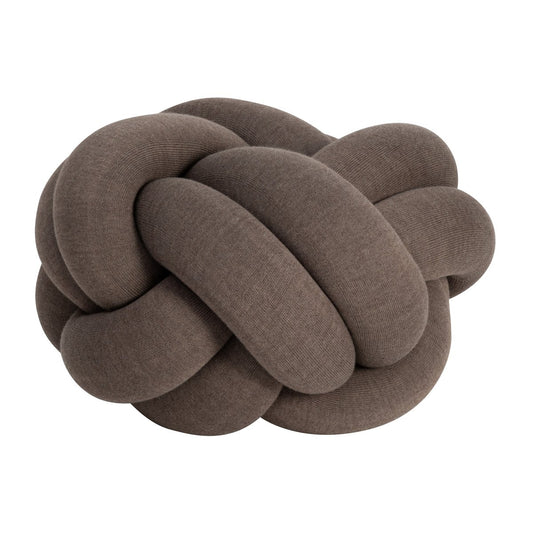 Design House Stockholm Knot Kissen M Brown