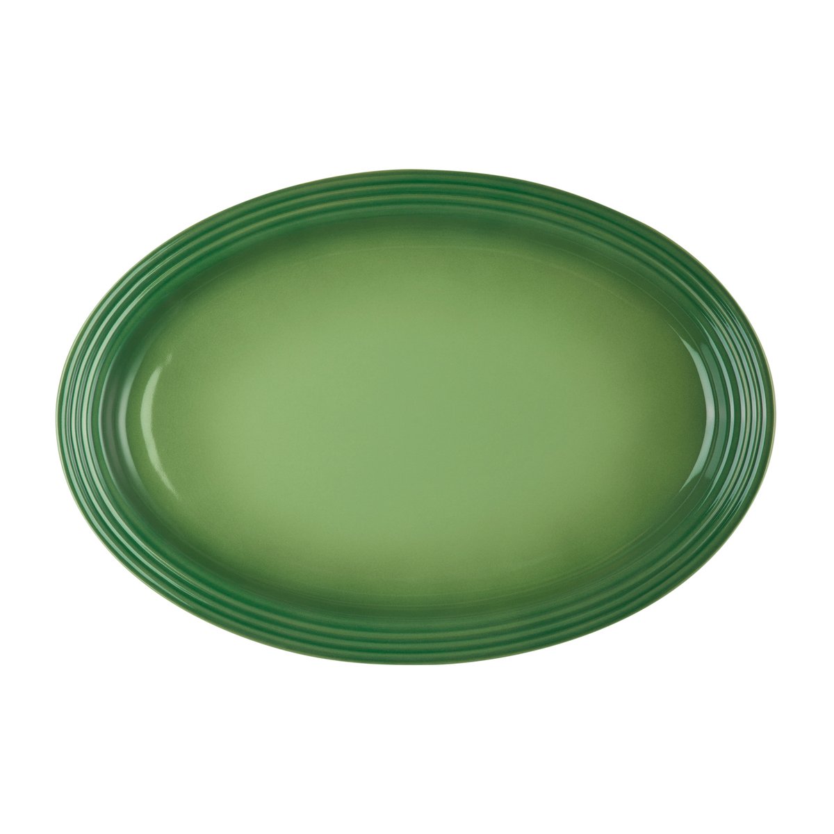 Le Creuset Le Creuset Signature groß Servierteller 46cm Bamboo Green