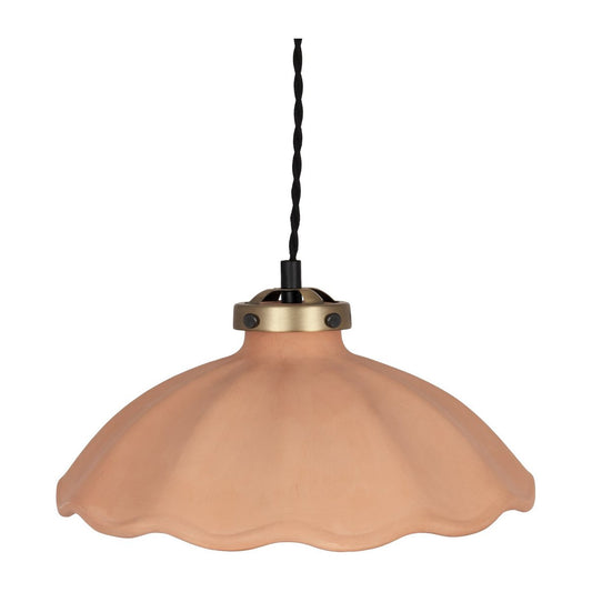 Globen Lighting Alva Pendelleuchte Ø30cm Terrakotta