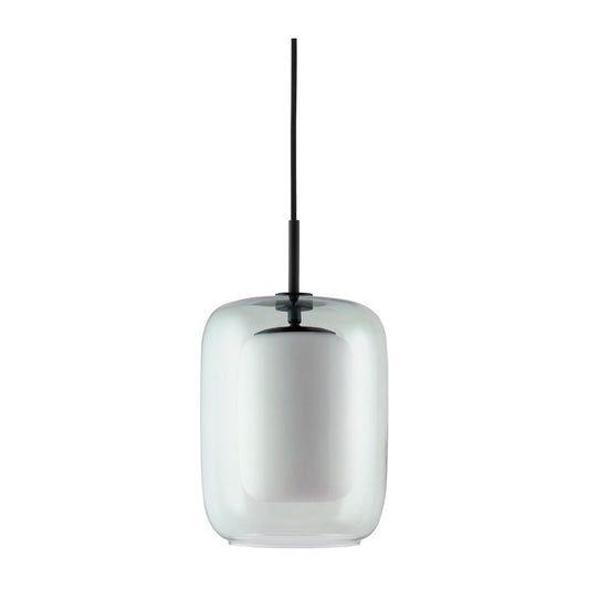 Globen Lighting Cuboza Pendelleuchte Ø20cm Grün-weiß