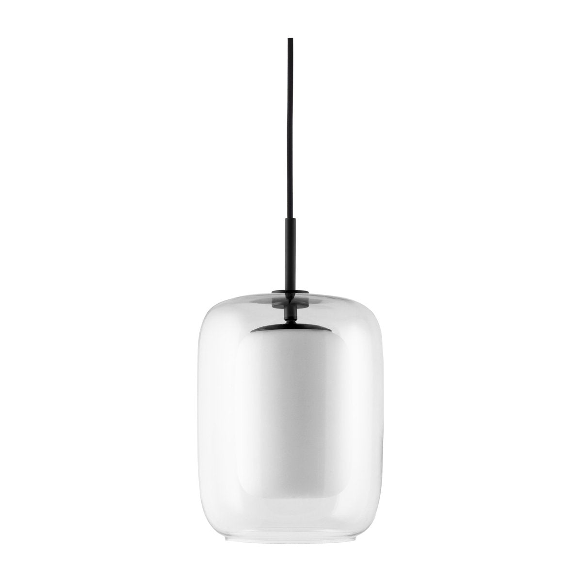 Globen Lighting Cuboza Pendelleuchte Ø20cm Klar-weiß