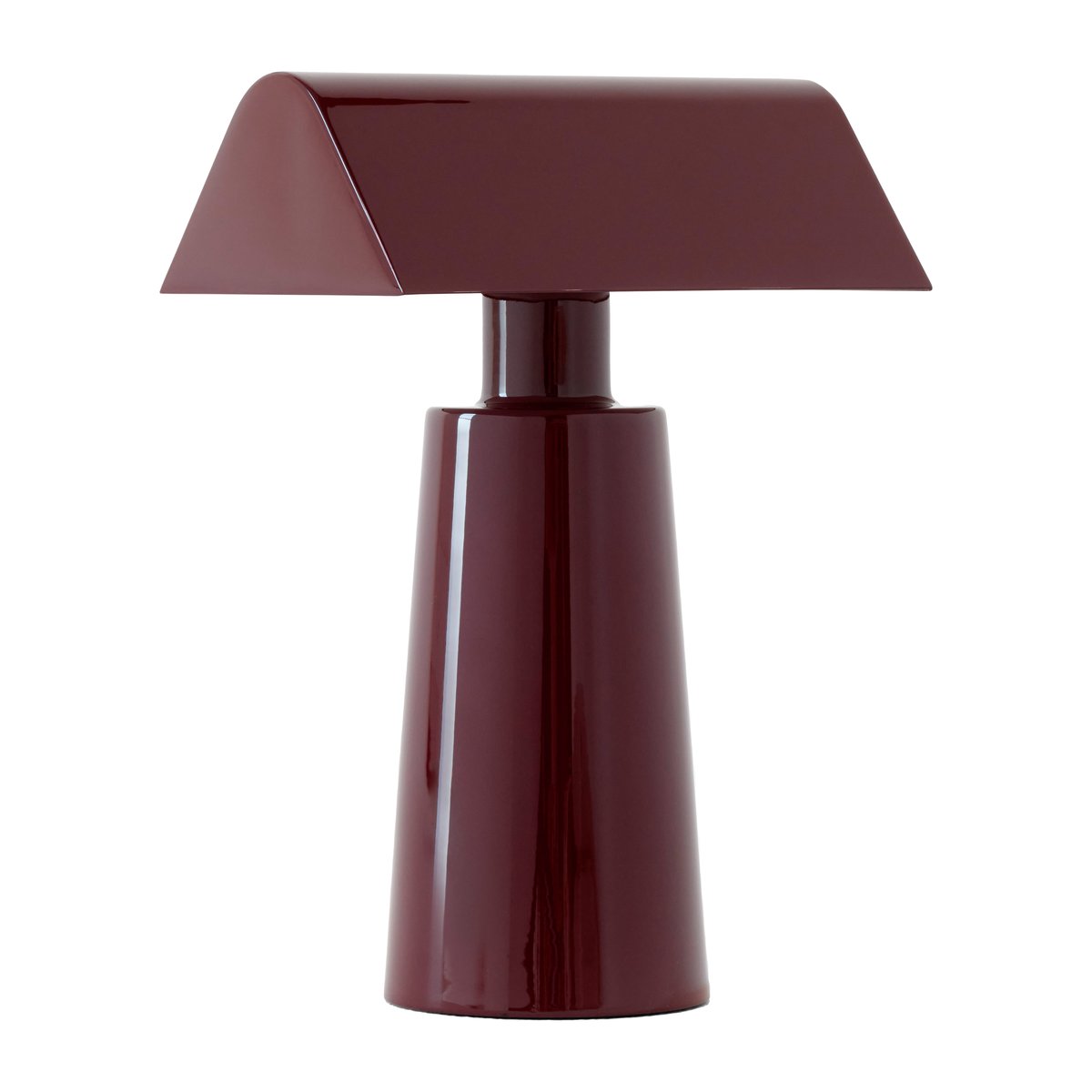 &Tradition Caret MF1 portable bordslampa Dark burgundy