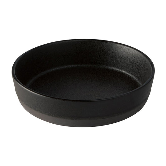 Aida Raw Suppenteller Ø 19,4cm Titanium black