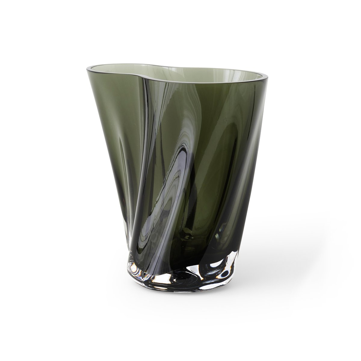 Audo Copenhagen Aer Vase 19cm Smoke