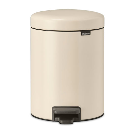 Brabantia New Icon Treteimer 5 Liter Soft beige