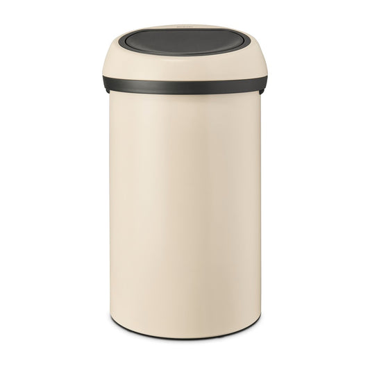 Brabantia Touch Bin Treteimer rund 60 Liter Soft Beige