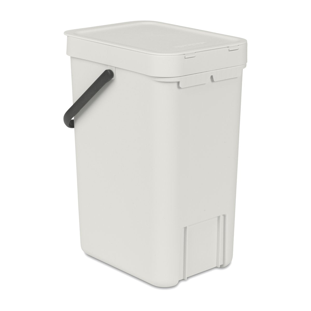 Brabantia Sort & Go Abfalleimer 12 Liter Hellgrau