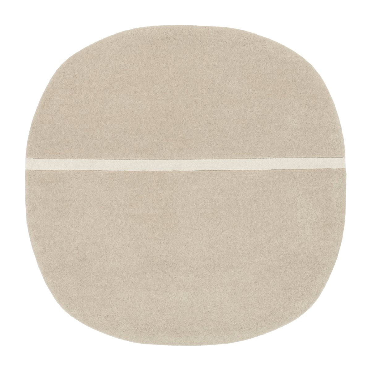 Normann Copenhagen Oona Teppich 140 x 140cm Sand