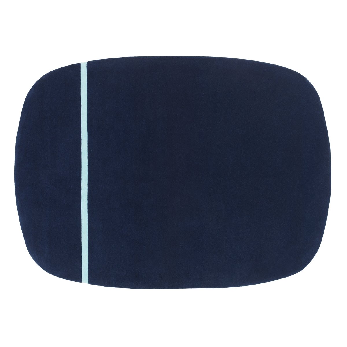 Normann Copenhagen Oona Teppich 175 x 240 cm Blau