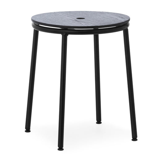 Normann Copenhagen Circa Hocker 45 cm Schwarze Eiche