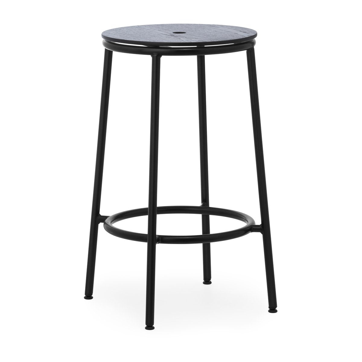 Normann Copenhagen Circa Barhocker 65 cm Schwarze Eiche