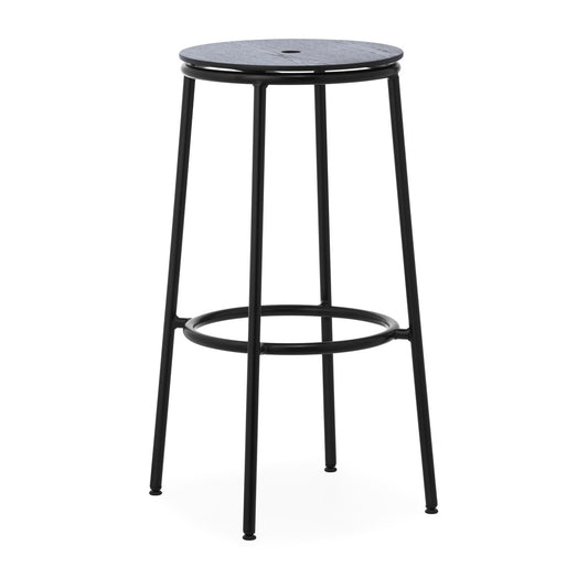 Normann Copenhagen Circa Barstuhl 75cm Schwarze Eiche