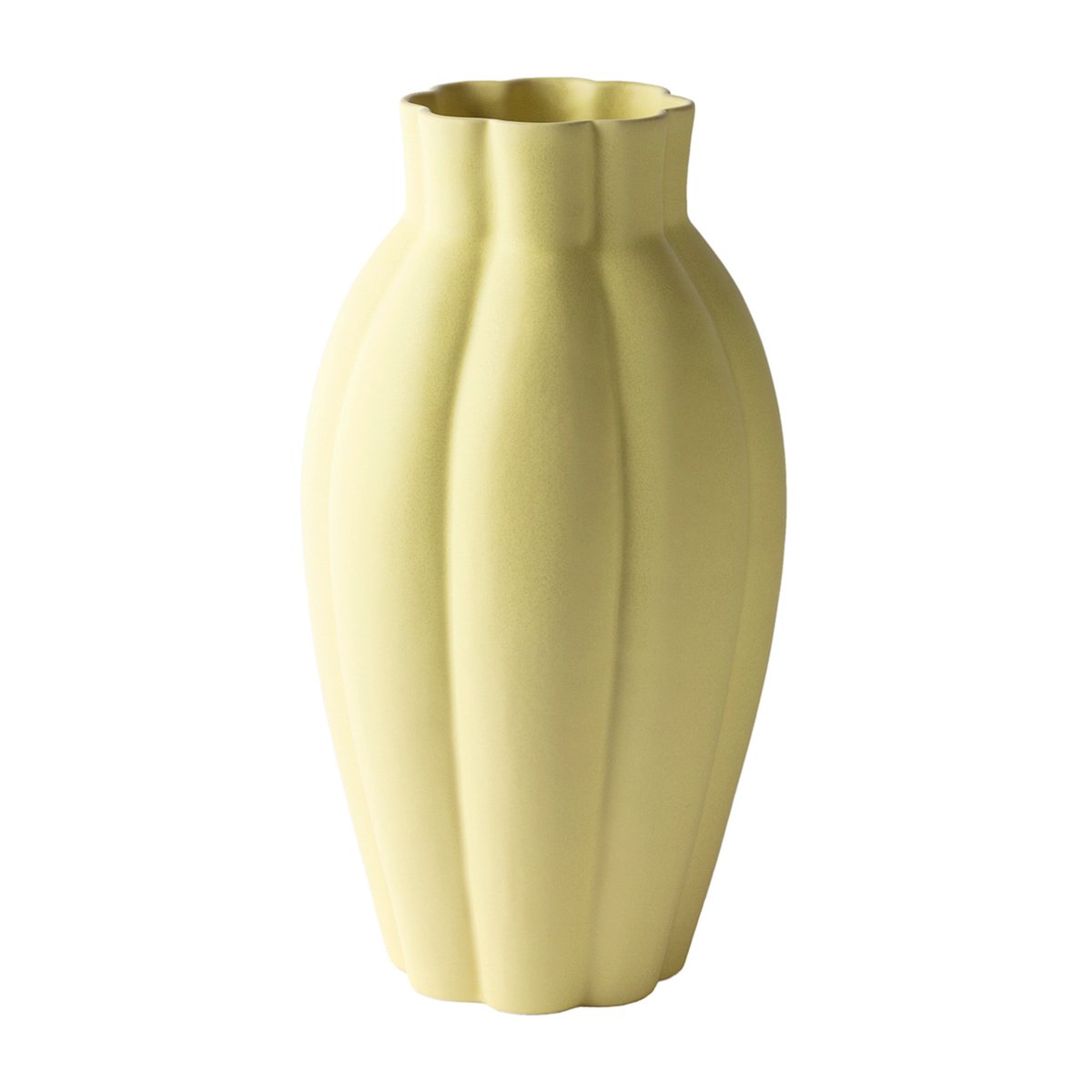 PotteryJo Birgit Vase 35cm Pale Yellow