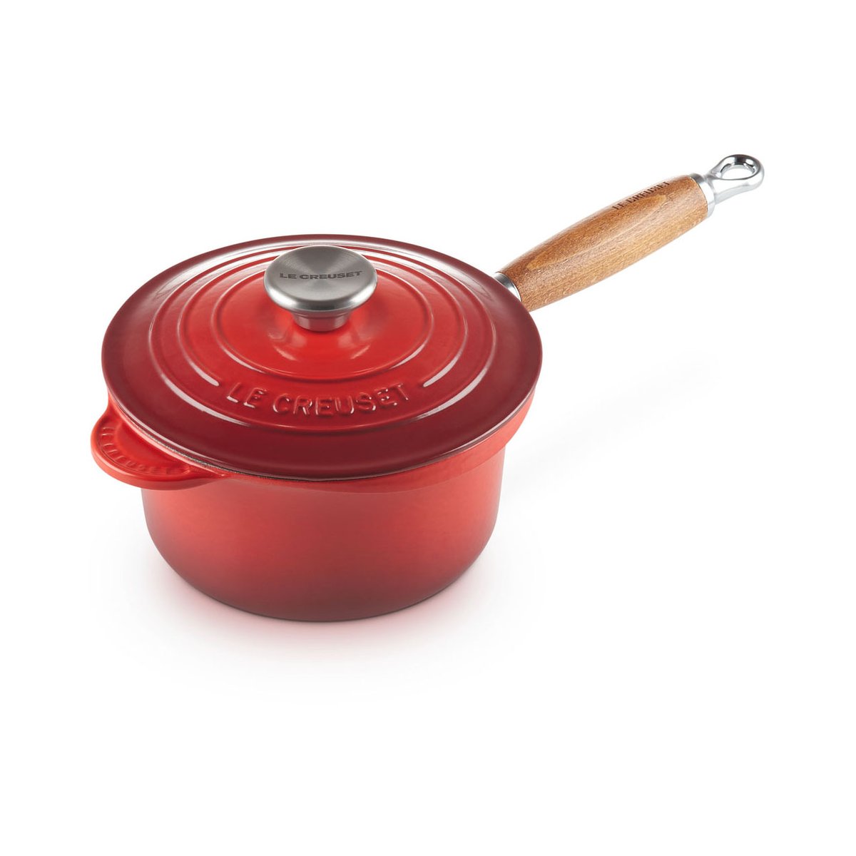 Le Creuset Le Creuset Topf mit Holzgriff 1,8 l Cerise