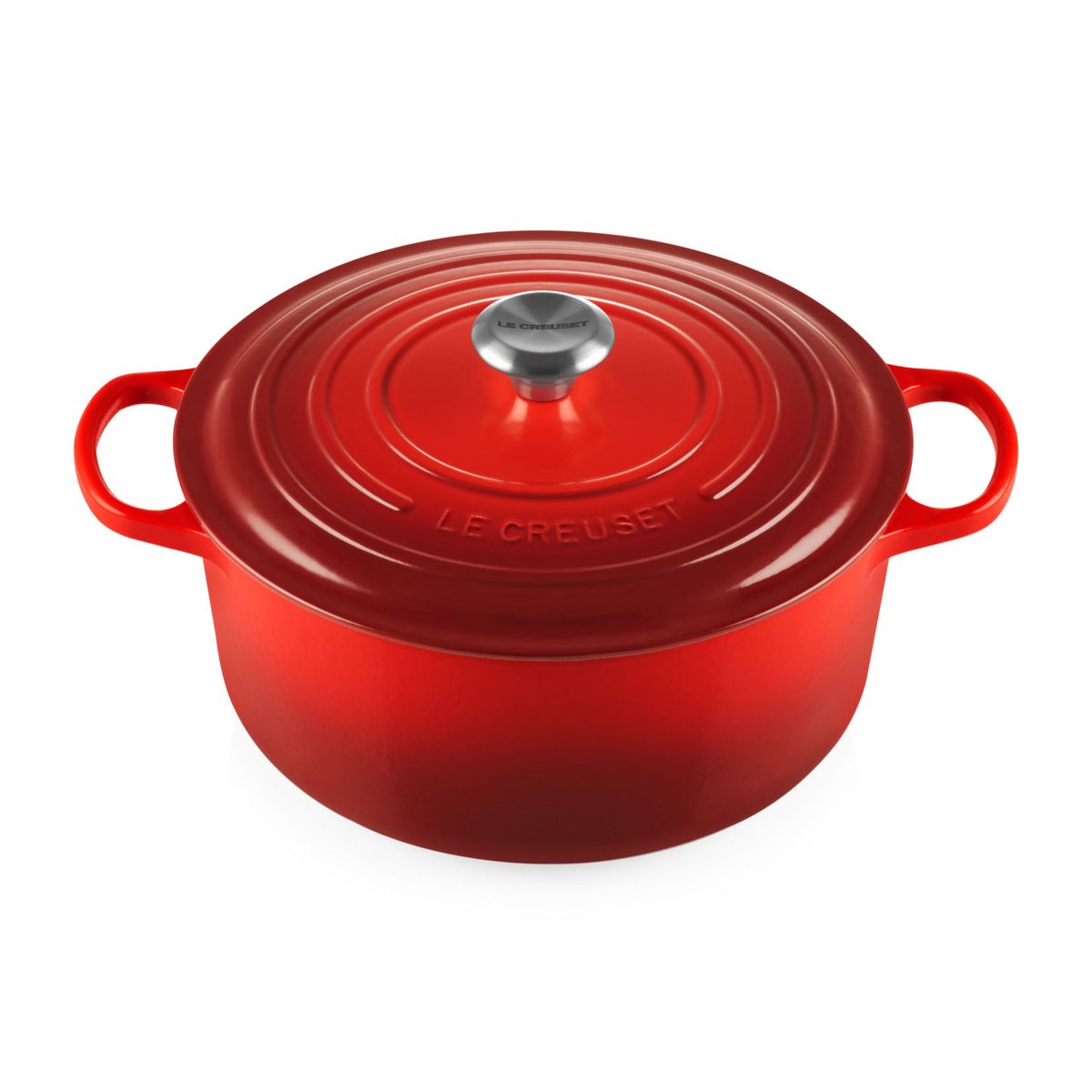 Le Creuset Le Creuset runder Topf 6,7 l Cerise