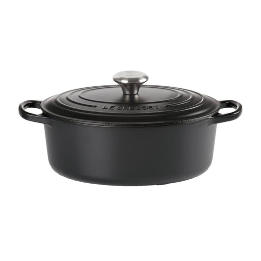 Le Creuset Le Creuset ovaler Topf 6,3 l Matte black