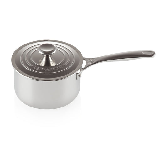 Le Creuset Signature 3-lagiger Topf mit Deckel 1,9 l