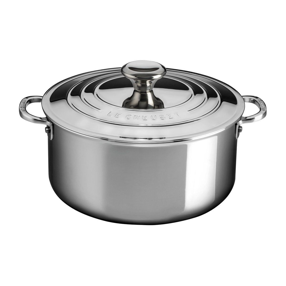 Le Creuset Signature 3-lagiger Topf mit Deckel 5,3 l