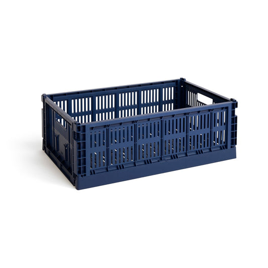 HAY Colour Crate L 34,5 x 53cm Dark blue