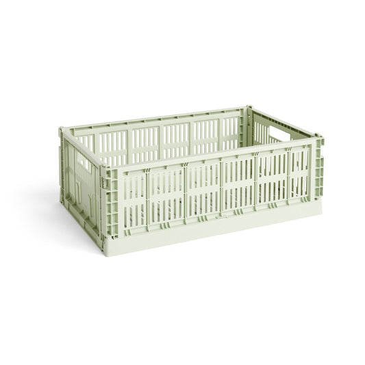 HAY Colour Crate L 34,5 x 53cm Mint