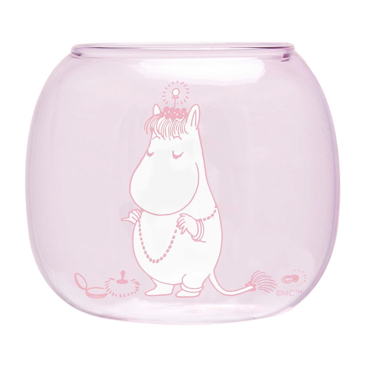 Muurla Snorkmaiden Windlicht/Schale Ø9cm Pink