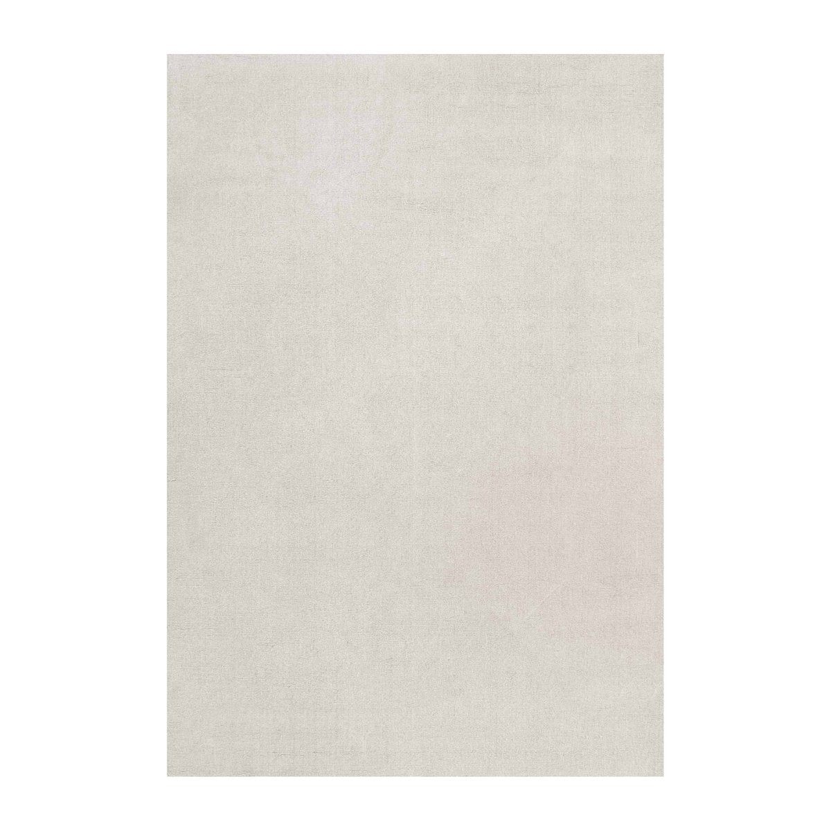 Layered Classic solid Wollteppich 250 x 350cm Bone white