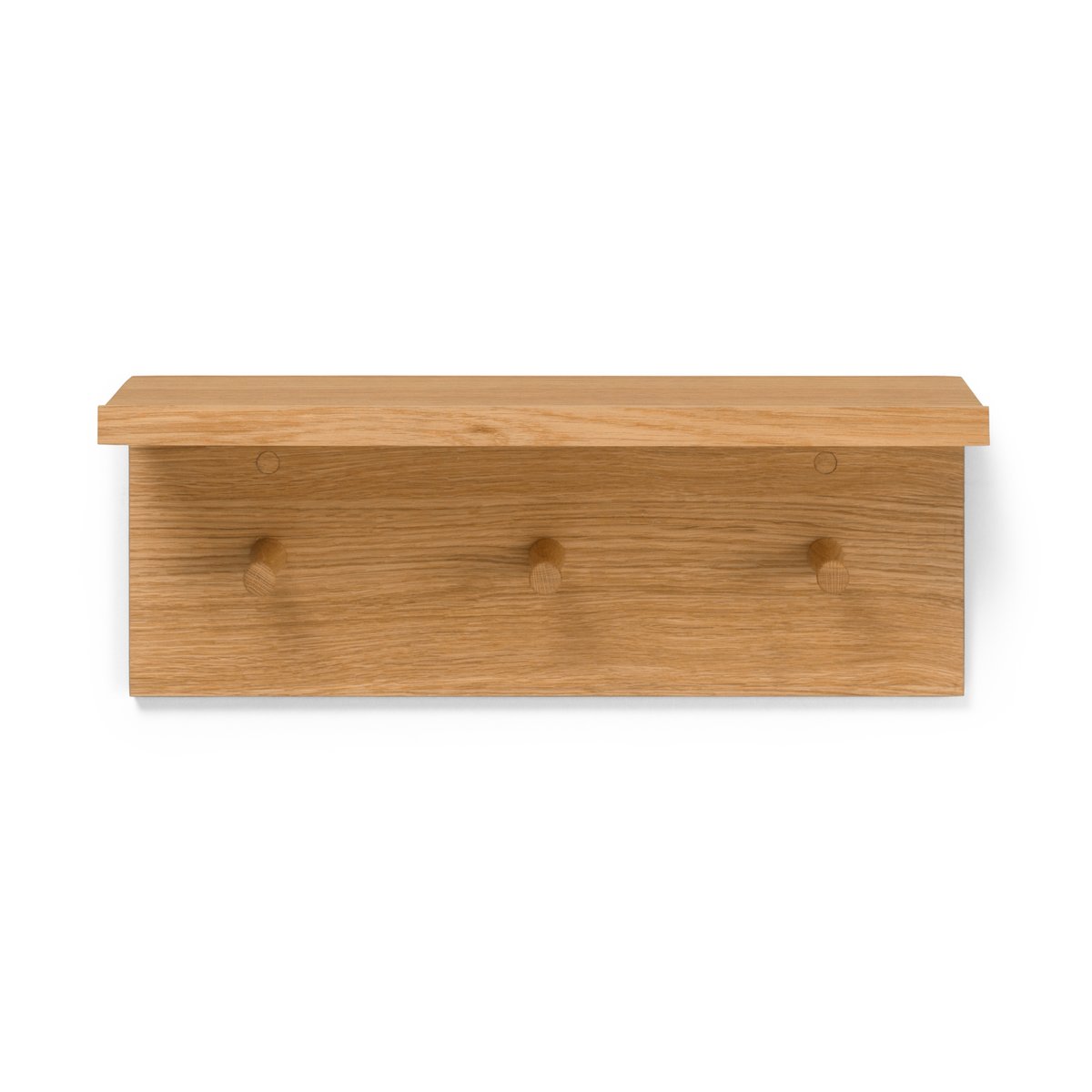 ferm LIVING Place Rack Hakenleiste Wandregal Eiche Small