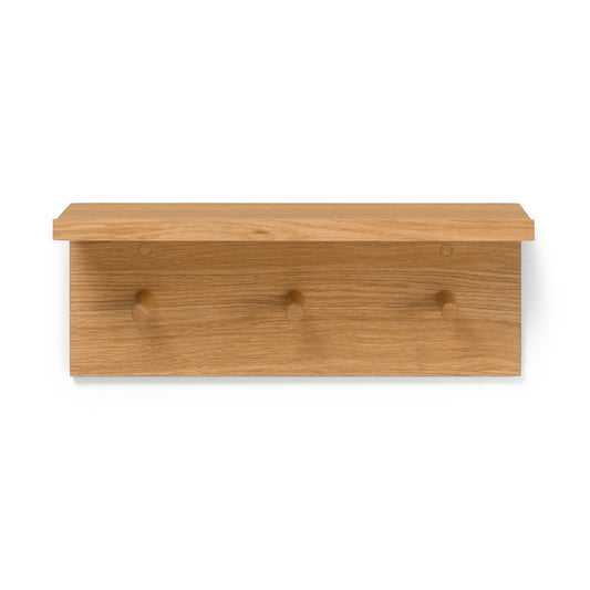 ferm LIVING Place Rack Hakenleiste Wandregal Eiche Small