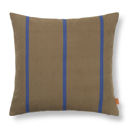 ferm LIVING Grand Kissen 50 x 50cm Olive-bright blue