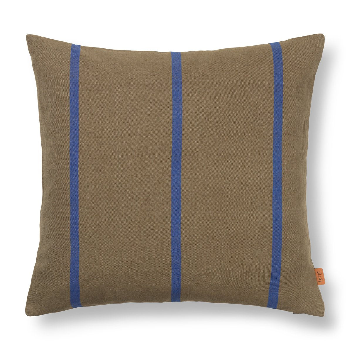 ferm LIVING Grand Kissen 50 x 50cm Olive-bright blue